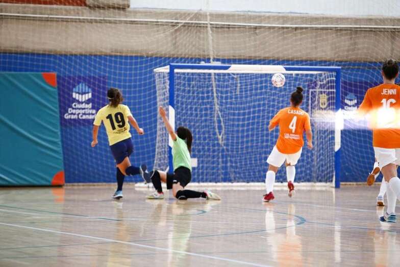 El partido se jugó este sábado en la Ciudad Deportiva Gran Canaria/TA.